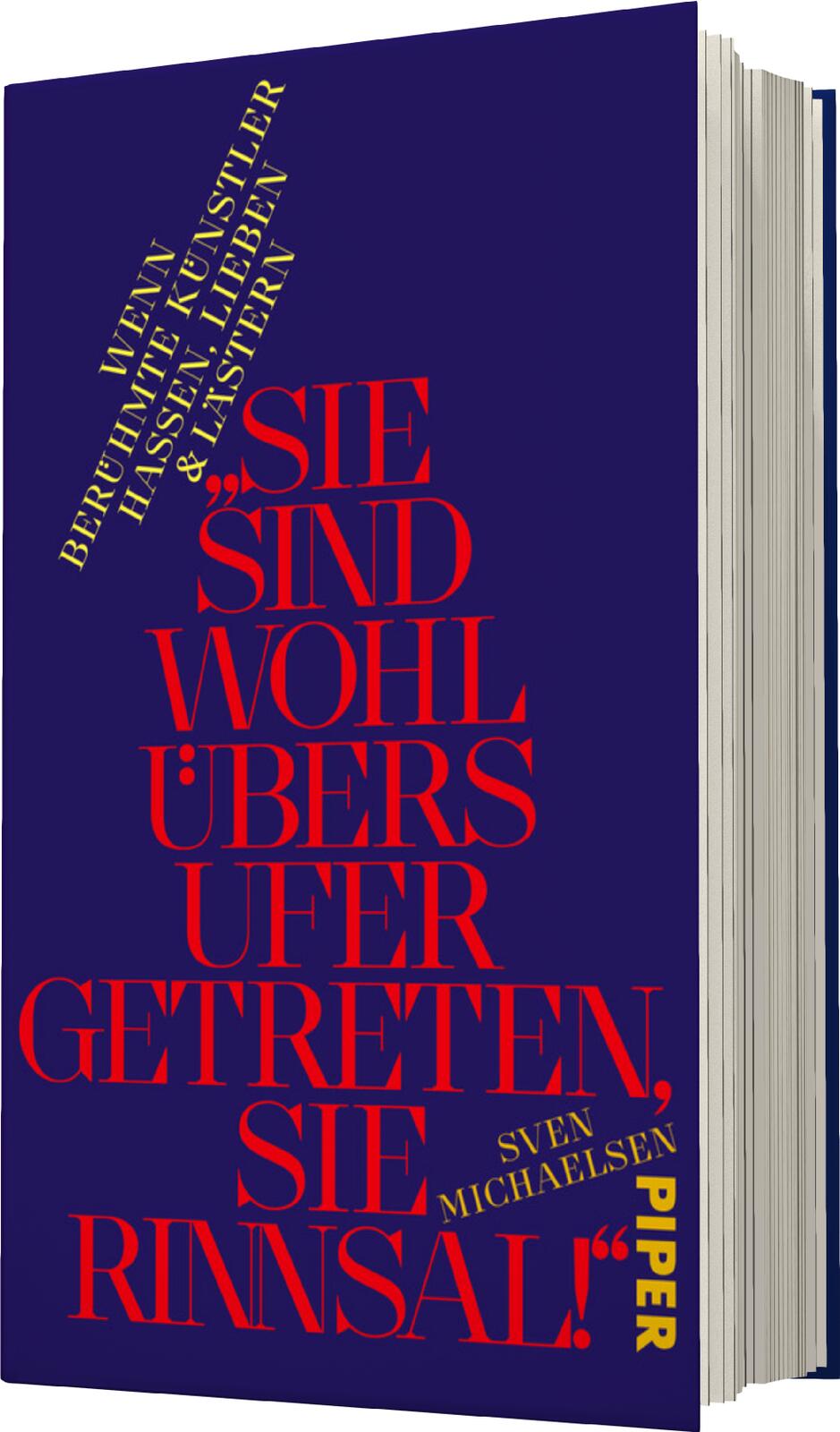 Anderes Coverbild »Sie sind wohl übers Ufer getreten, Sie Rinnsal!«