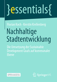 Vorderes Coverbild Nachhaltige Stadtentwicklung