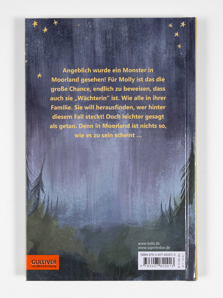 Rückseitencover Molly und das Rätsel von Moorland