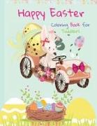 Happy Easter Coloring Book for Toddlers