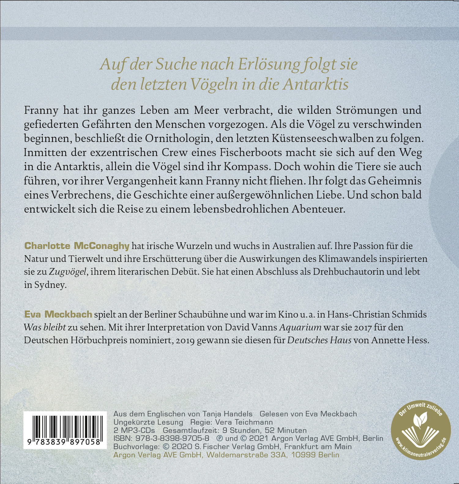 Rückseitencover Zugvögel