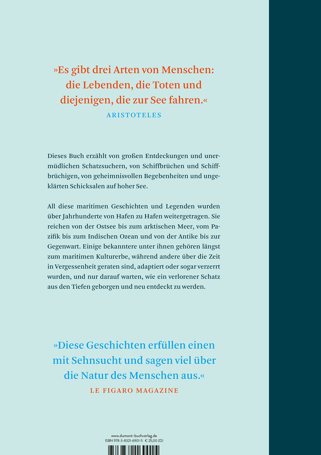 Rückseitencover Atlas der maritimen Geschichten und Legenden