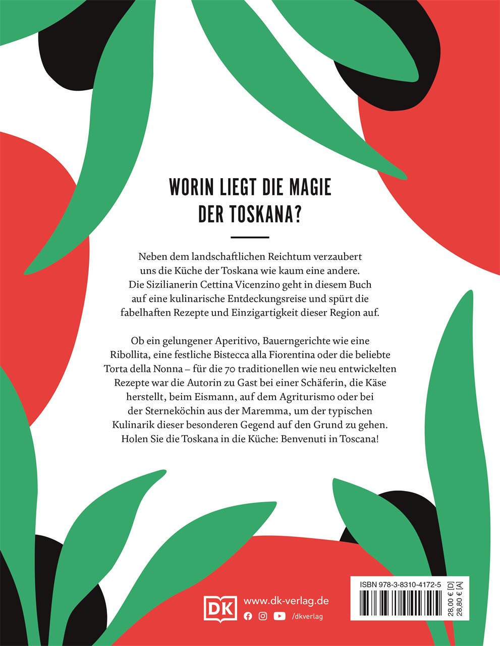 Rückseitencover Toskana in meiner Küche