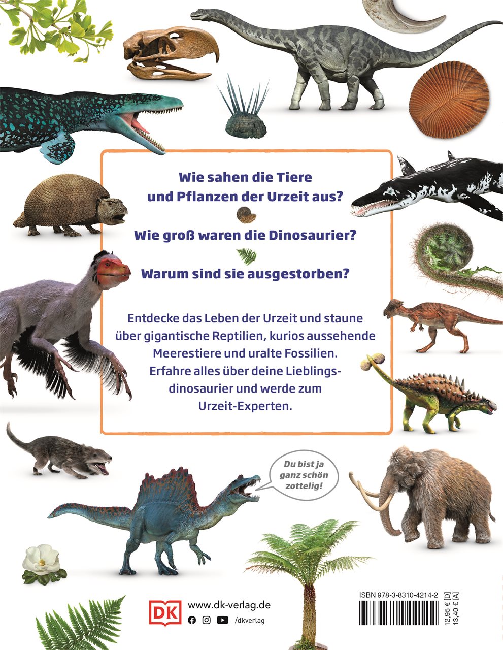 Rückseitencover Dinosaurier