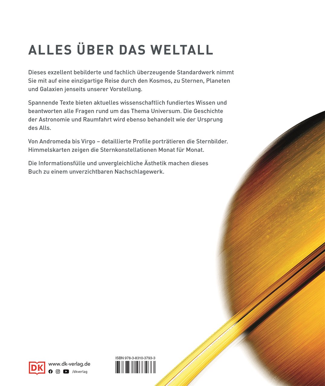 Rückseitencover Universum