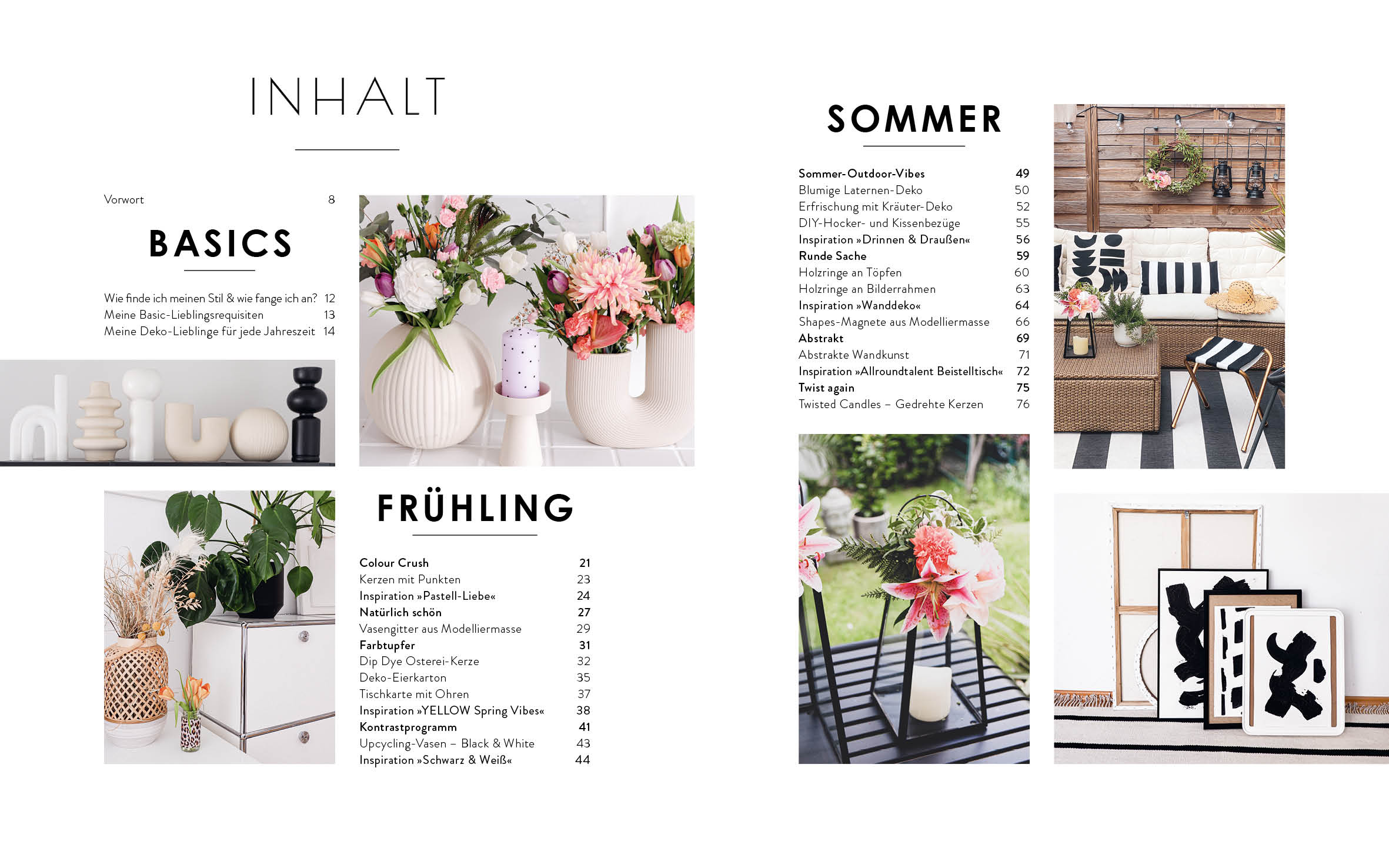 Beispielinhalt (Bild) Style your Home mit sophiagaleria