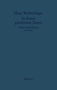 Vorderes Coverbild In diesen geistfernen Zeiten