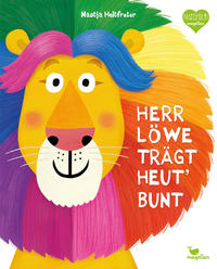 Vorderes Coverbild Herr Löwe trägt heut' bunt