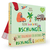 Vorderes Coverbild Kleine bunte Welt - Dschungel & Safari