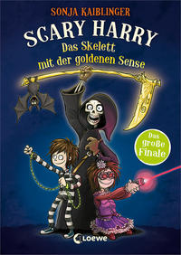 Vorderes Coverbild Scary Harry (Band 9) - Das Skelett mit der goldenen Sense