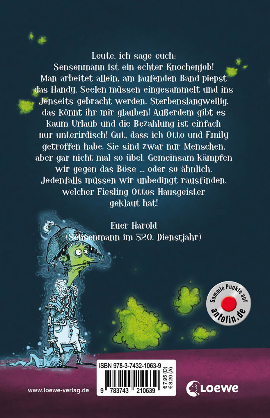 Rückseitencover Scary Harry (Band 2) - Totgesagte leben länger
