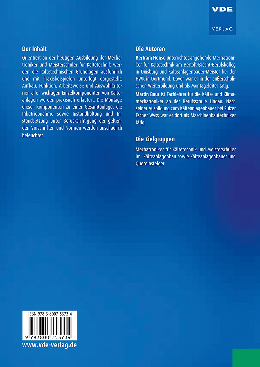 Rückseitencover Mechatronik für Kältetechnik