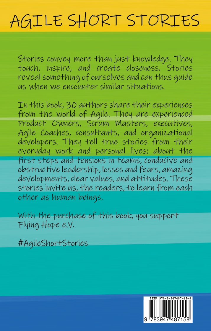 Rückseitencover Agile Short Stories