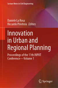 Vorderes Coverbild (hohe Qualität) Innovation in Urban and Regional Planning