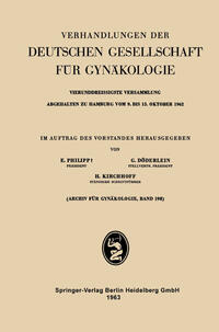 Vorderes Coverbild (hohe Qualität) Vierunddreissigste Versammlung Abgehalten zu Hamburg vom 9. bis 13. Oktober 1962