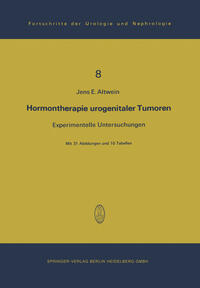 Vorderes Coverbild (hohe Qualität) Hormontherapie urogenitaler Tumoren