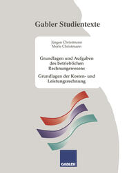 Vorderes Coverbild (hohe Qualität) Grundlagen und Aufgaben des betrieblichen Rechnungswesens