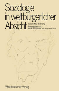 Vorderes Coverbild (hohe Qualität) Soziologie in weltbürgerlicher Absicht