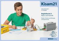 Vorderes Coverbild Kisam21 - Experimentierkartei 3 - Begleitkarten