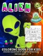 Space And Aliens Coloring Book