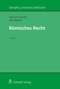 Vorderes Coverbild Römisches Recht