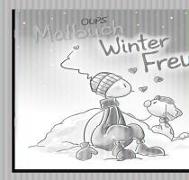 Oups Malbuch - WinterFreude