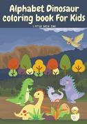 Alphabet Dinosaur Coloring Book for Kids