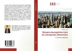 Myopie managériale dans les entreprises allemandes