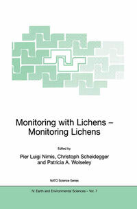 Vorderes Coverbild (hohe Qualität) Monitoring with Lichens - Monitoring Lichens