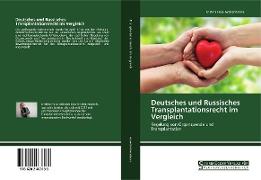 Vorderes Coverbild Deutsches und Russisches Transplantationsrecht im Vergleich