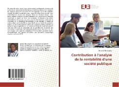 Contribution à l¿analyse de la rentabilité d¿une société publique