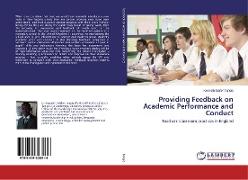 Providing Feedback on Academic Performance and Conduct