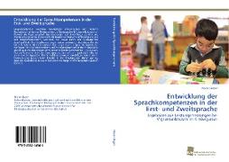 Vorderes Coverbild Entwicklung der Sprachkompetenzen in der Erst- und Zweitsprache