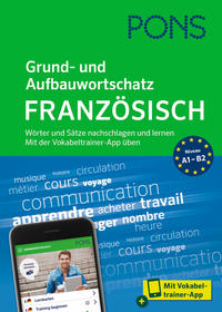 Vorderes Coverbild PONS Grund- und Aufbauwortschatz Französisch