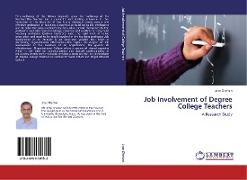 Job Involvement of Degree College Teachers