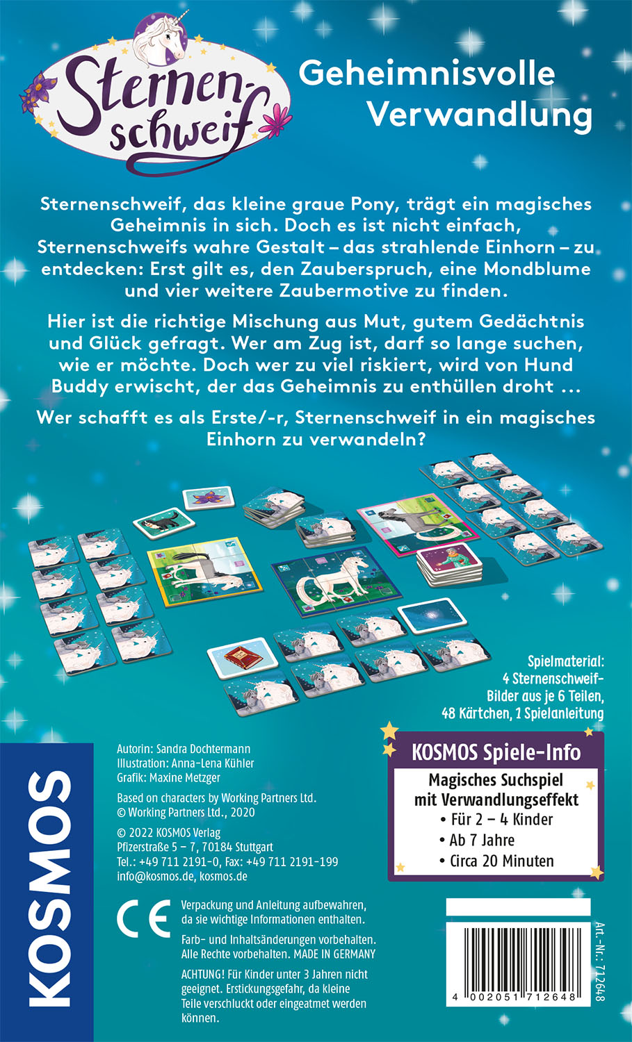 Rückseitencover Sternenschweif - Geheimnisvolle Verwandlung