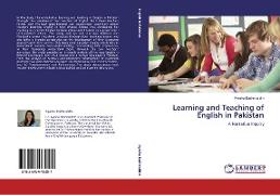 Learning and Teaching of English in Pakistan