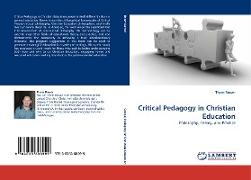 Critical Pedagogy in Christian Education