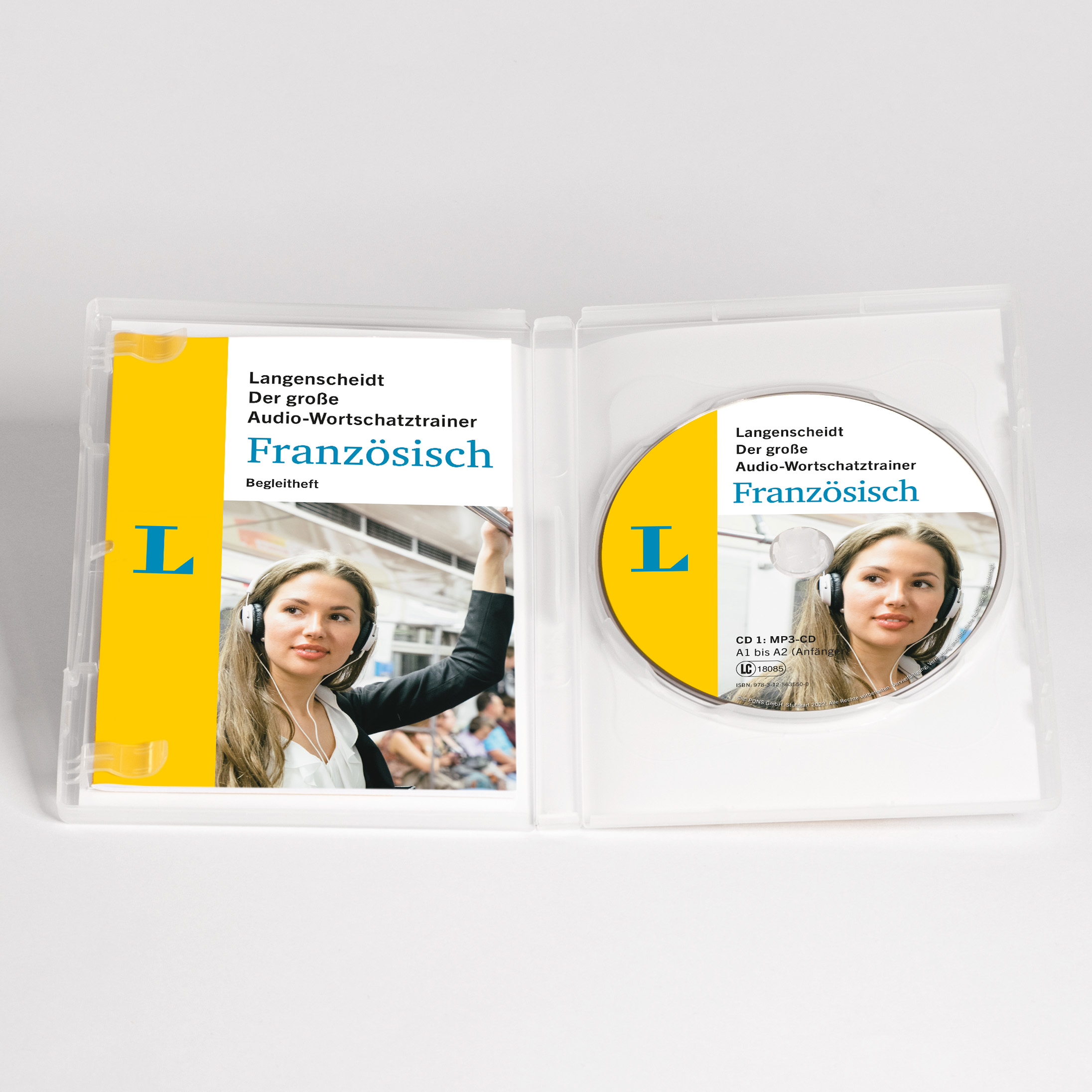 Beispielinhalt (Bild) Langenscheidt Der große Audio-Wortschatztrainer Französisch