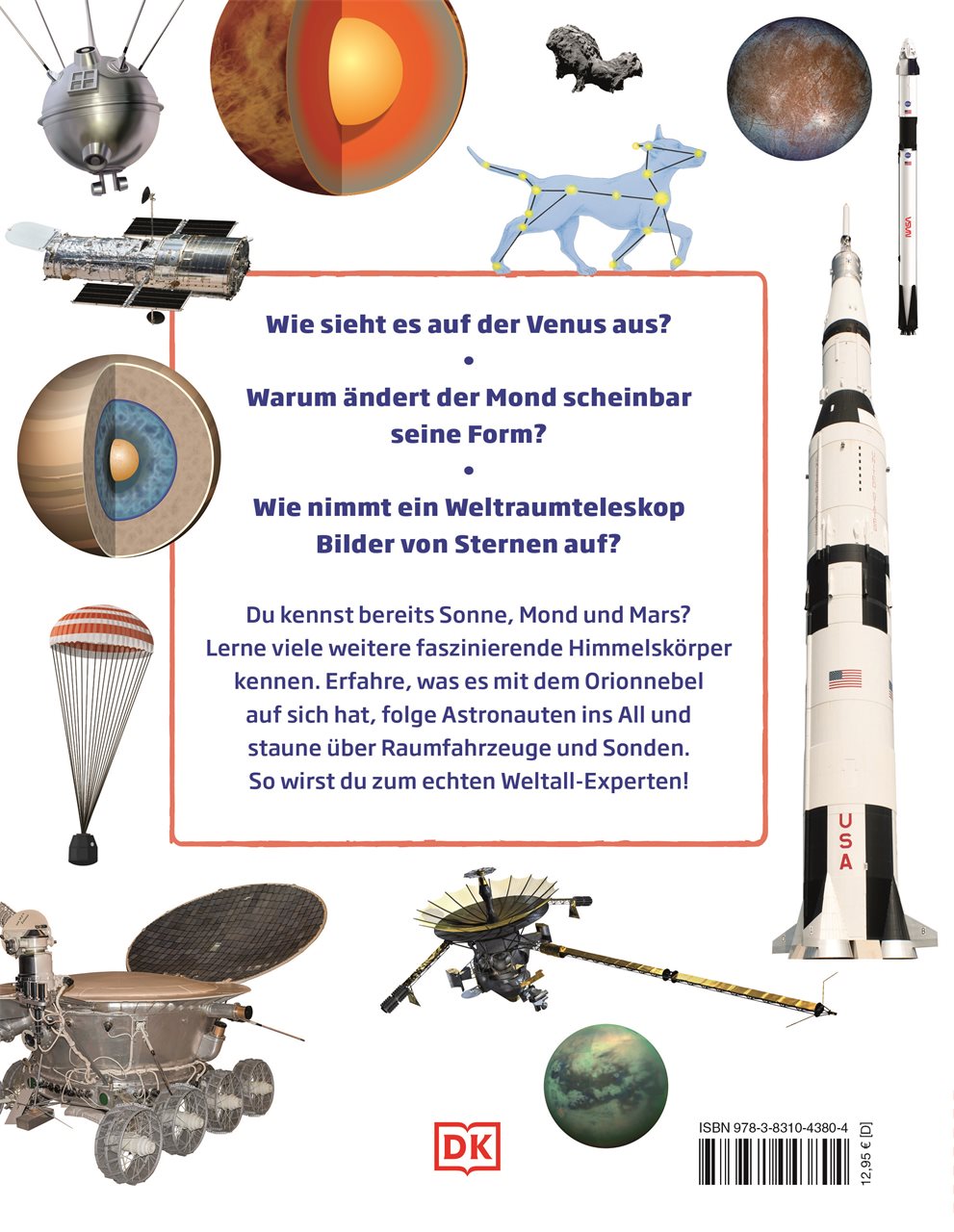Rückseitencover Sterne und Planeten