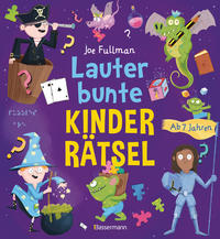 Vorderes Coverbild Lauter bunte Kinderrätsel ab 7 Jahren
