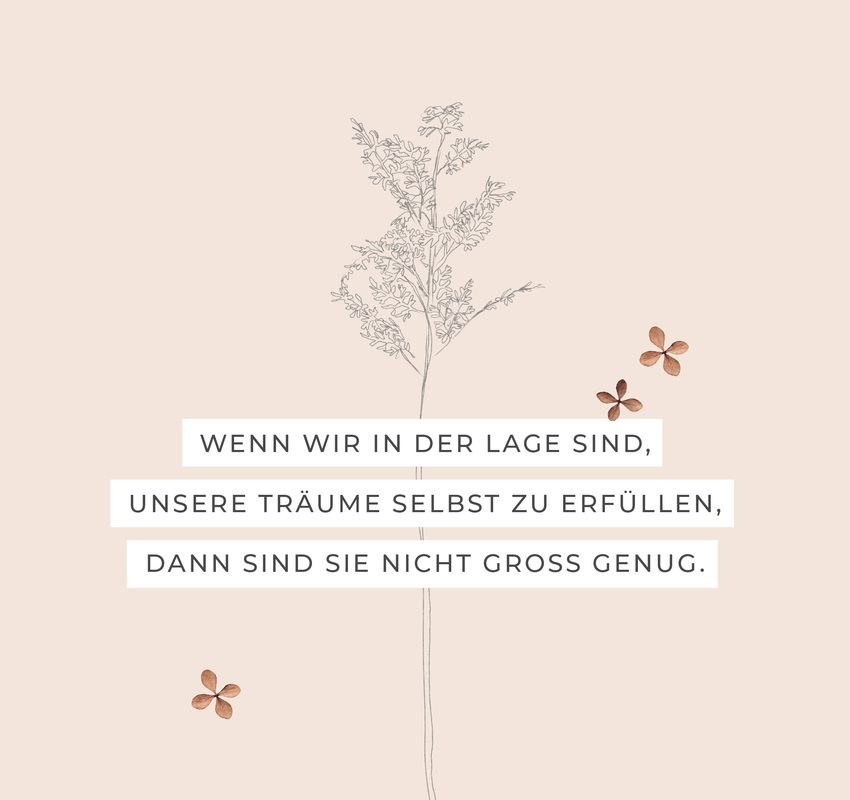 Beispielinhalt (Bild) Lass dein Leben Blüten tragen - Aufstellbuch