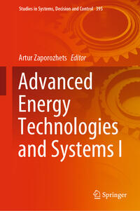 Vorderes Coverbild Advanced Energy Technologies and Systems I