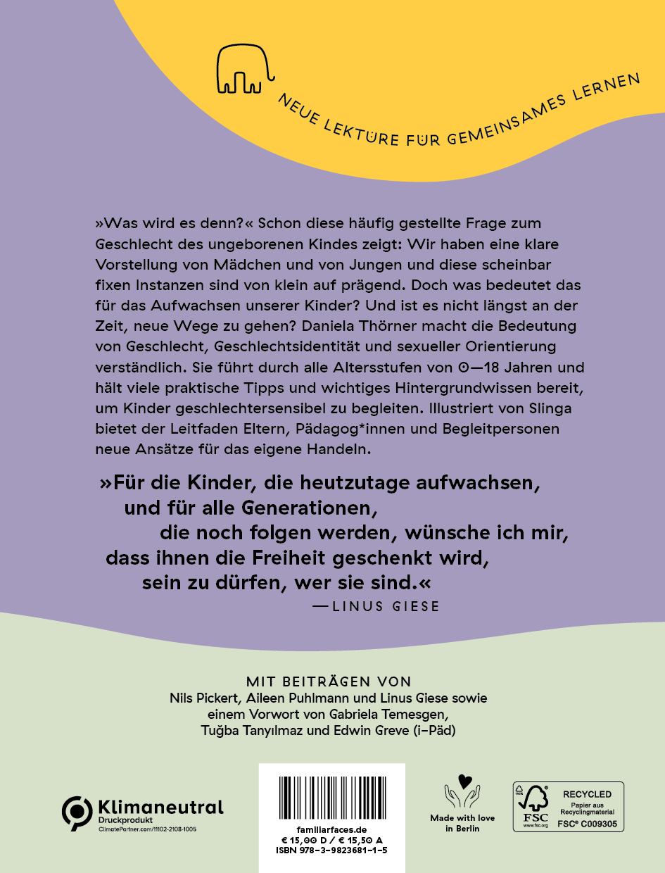 Rückseitencover Mädchen, Junge, Kind