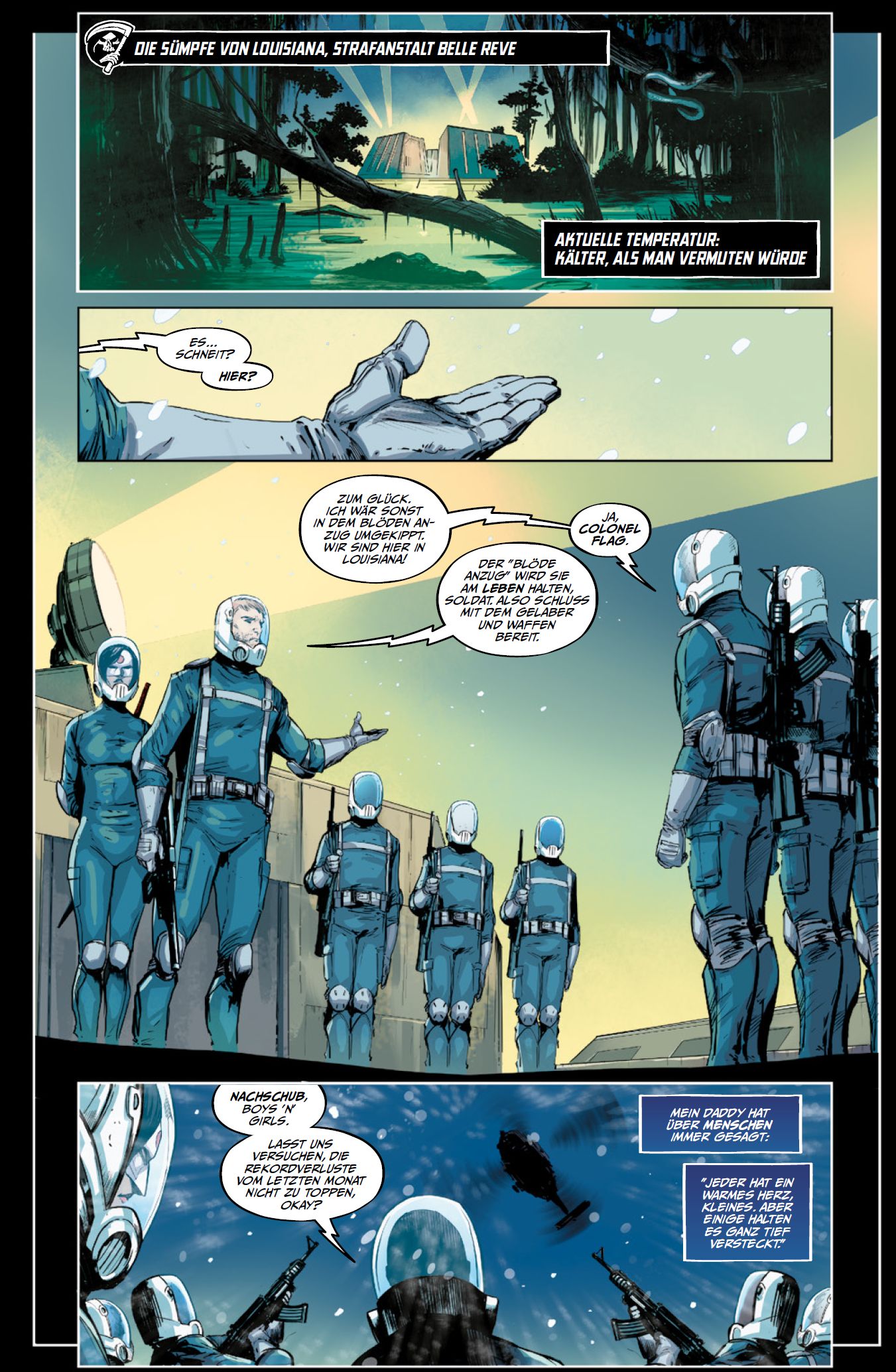 Beispielinhalt (Bild) Justice League vs. Suicide Squad