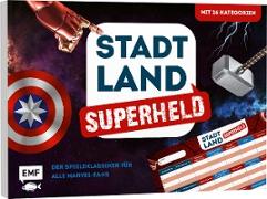 Stadt, Land, Superheld – Der Spieleklassiker für alle Marvel-Fans