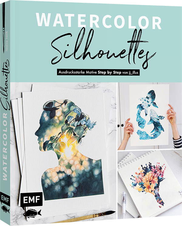 Anderes Coverbild Watercolor Silhouettes – Vom Instagram-Star jj_illus