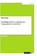 Vorderes Coverbild Flüchtlinge im Fokus salafistischer Propaganda in Deutschland