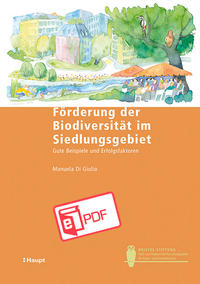 Vorderes Coverbild Förderung der Biodiversität im Siedlungsgebiet