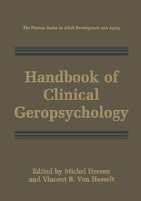 Vorderes Coverbild (hohe Qualität) Handbook of Clinical Geropsychology